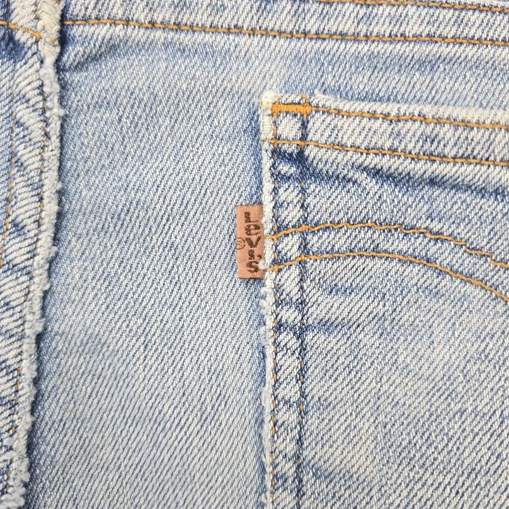 Vtg Levi's 541 Jeans Mens 38x29 (Fits 36x29) Blue Brown Tab Denim Relaxed 90s